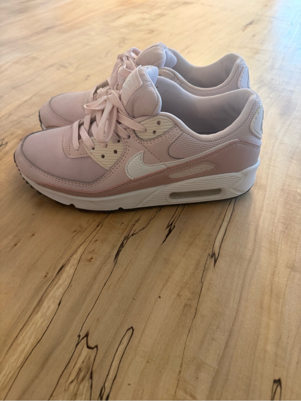 Hard to Find - Nike Women's Pink and White AirMax Sneakers